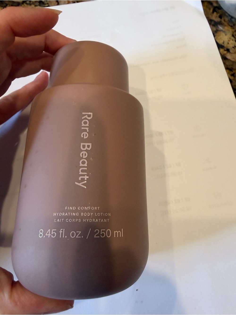 Rare beauty by Selena Gomez Hydrating Body Lotion in Finding Comfort 8.45 oz